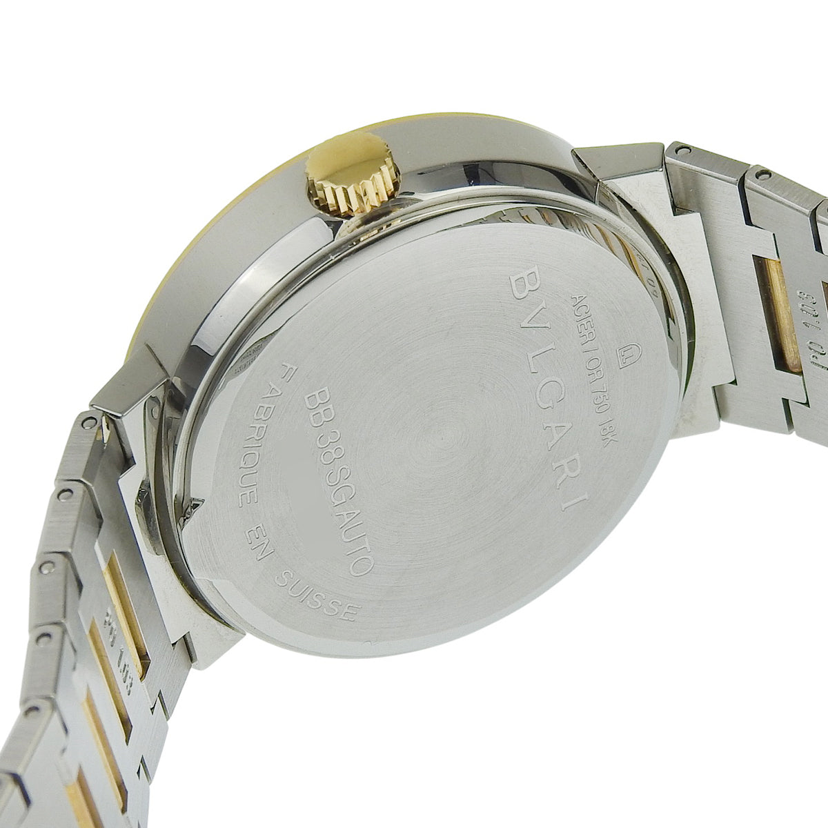 宝格丽 BB38SG 黑色自动男士腕表