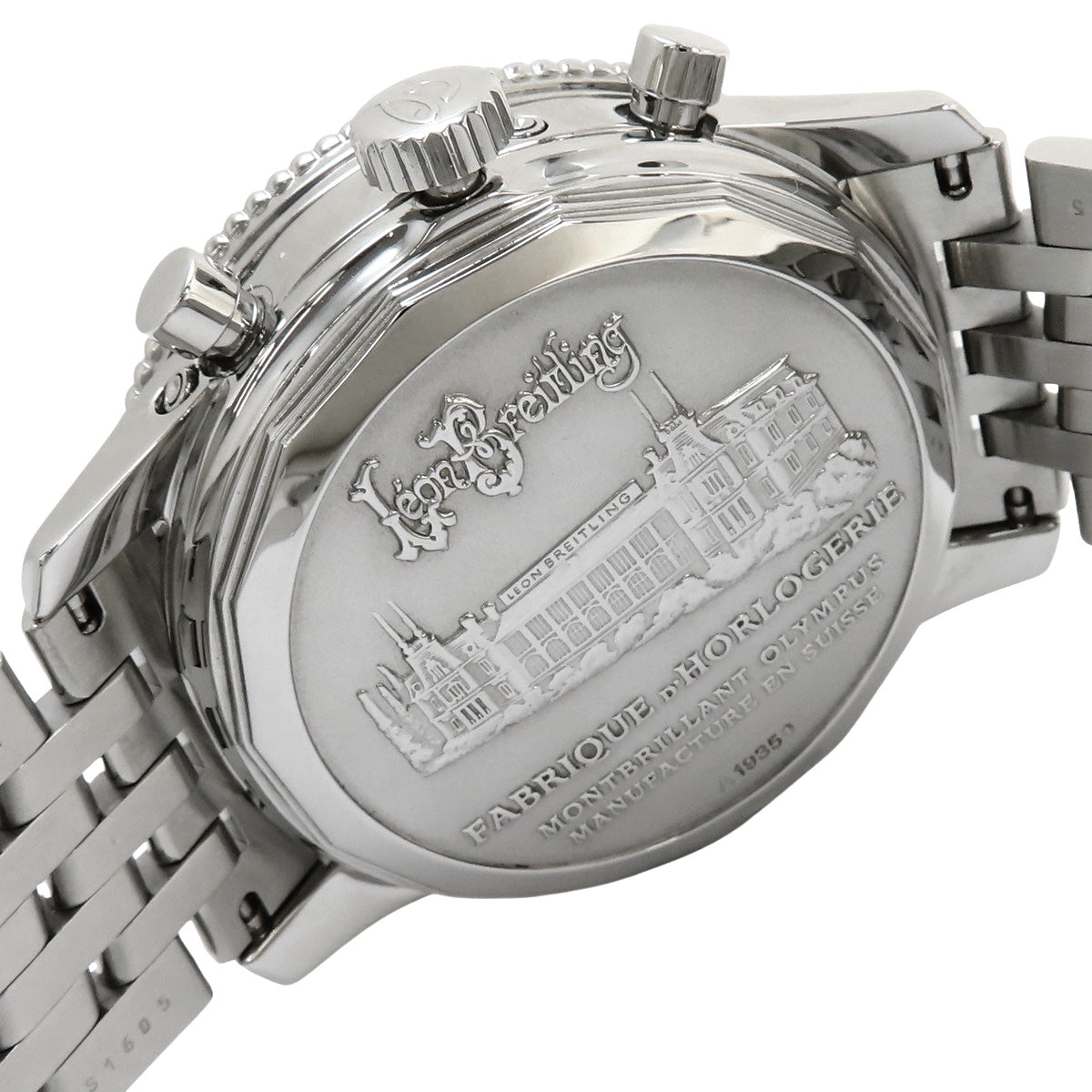 A19350 Navitimer Montbrillant Olympus SS Automatic Black