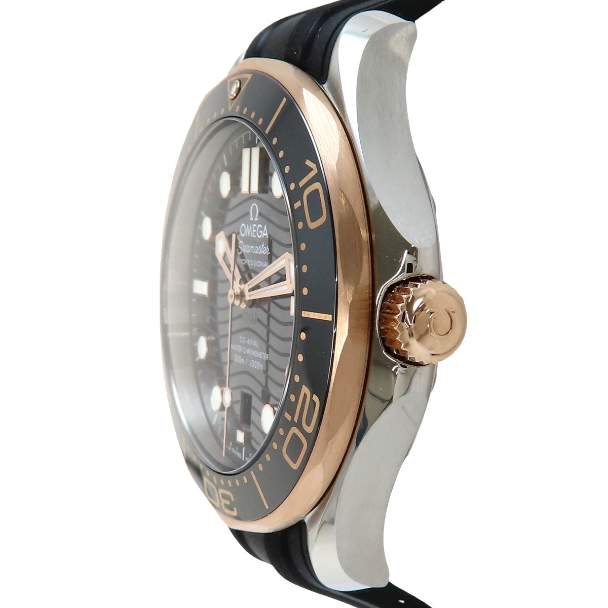 210.22.42.20.01.002 Seamaster Diver 300M PG/SS/Rubber Automatic Black