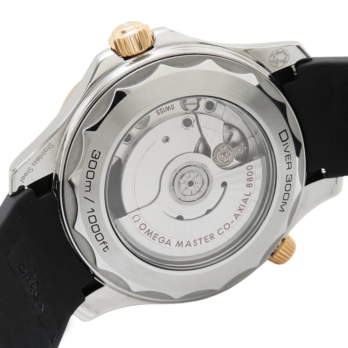 210.22.42.20.01.002 Seamaster Diver 300M PG/SS/Rubber Automatic Black