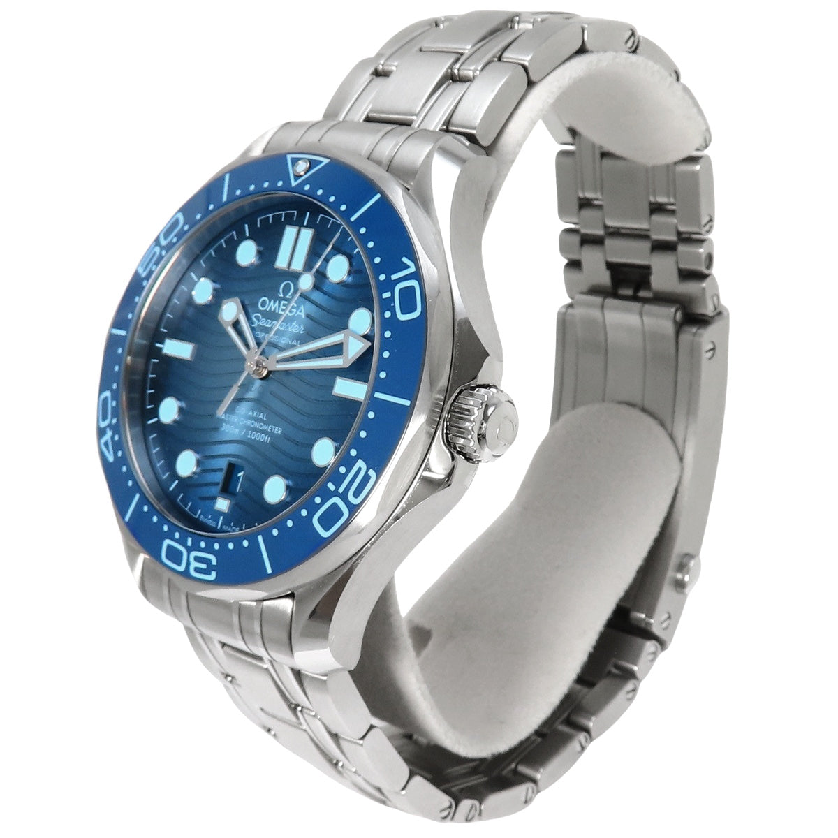 210.30.42.20.03.003 Seamaster Diver 300M Stainless Steel Automatic Blue