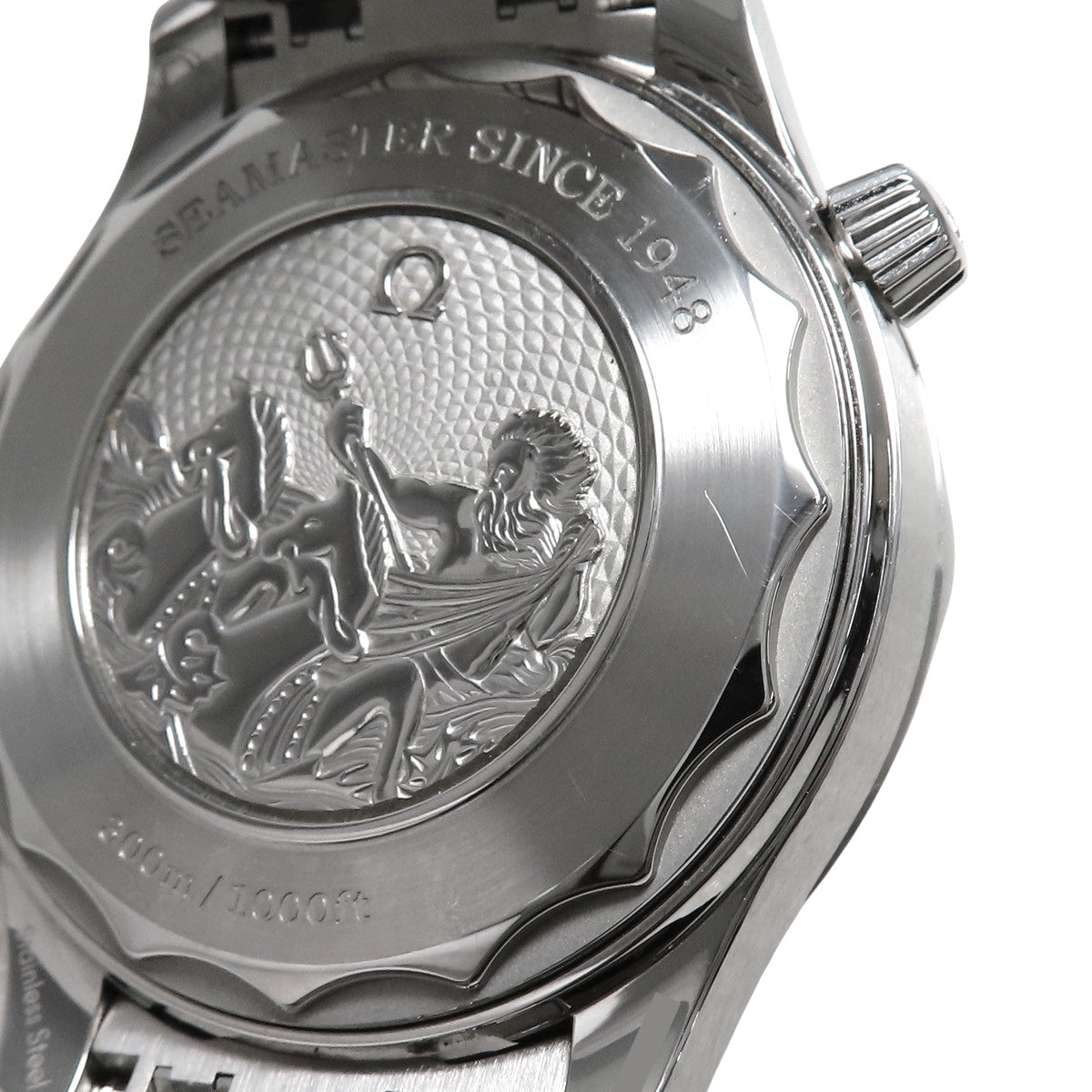 210.30.42.20.03.003 海马系列300米潜水表 不锈钢 自动上链 蓝色