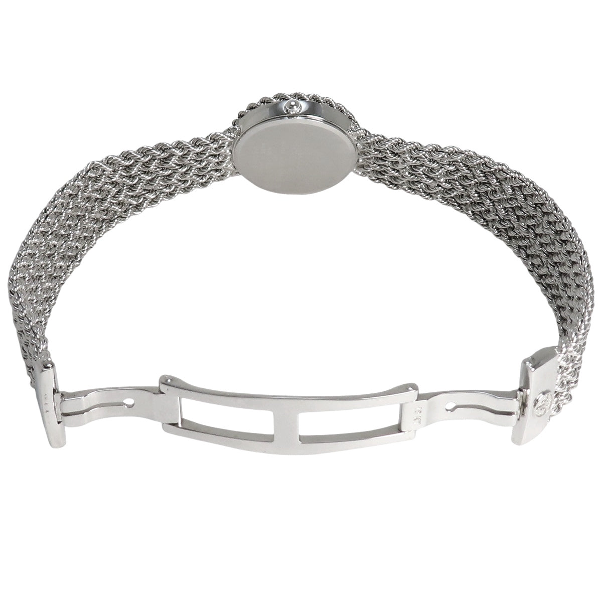 Credor 4J80-0AC0 WG 白色贝壳/单颗钻石石英表