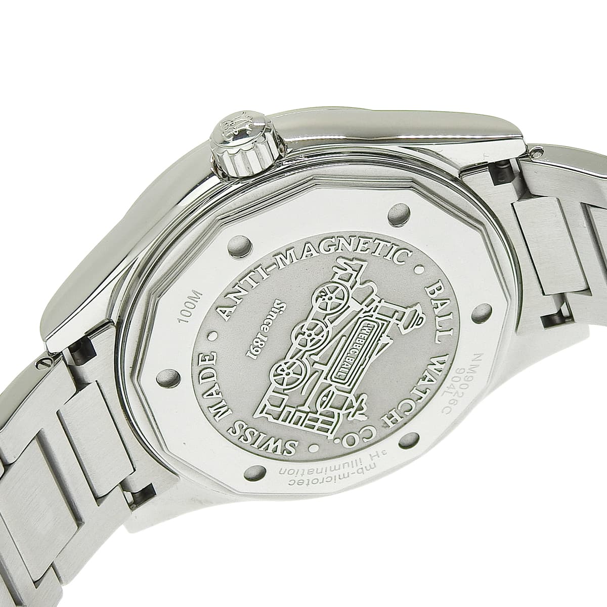 Engineer Marvelite Chronometer NM9026C-S6CJ-IBE Stainless Steel Light Blue Automatic