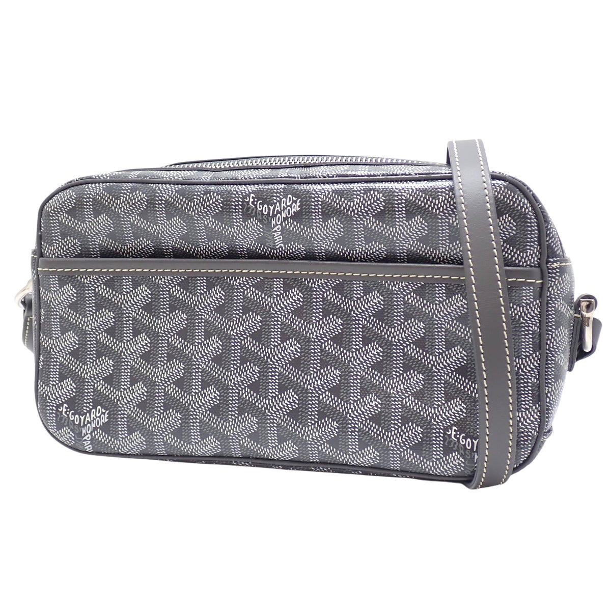 Cup Vert PM Bag in PVC and Goyardine Canvas
