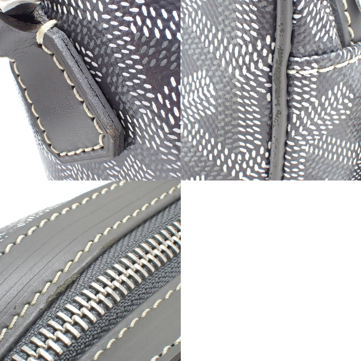 Cup Vert PM Bag in PVC and Goyardine Canvas