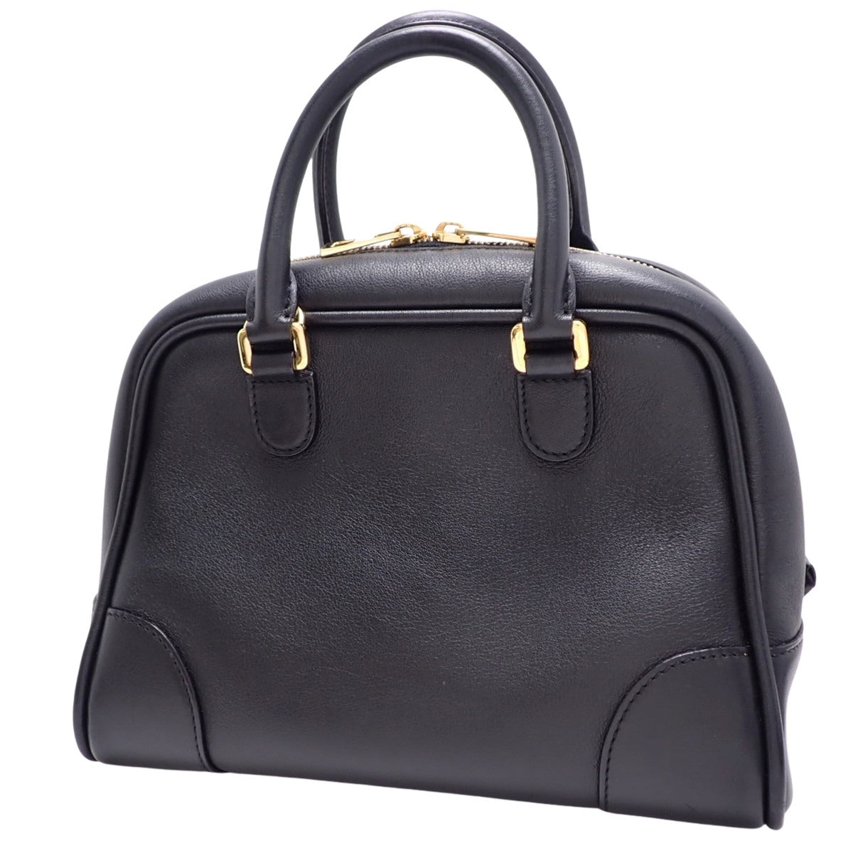 Amazona 23 黑色小牛皮手提包