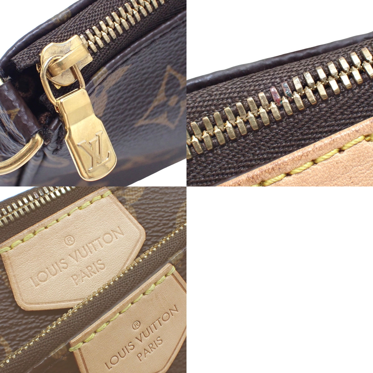 Monogram Multi Pochette Accessoires Monogram Canvas Rose Clair M44840