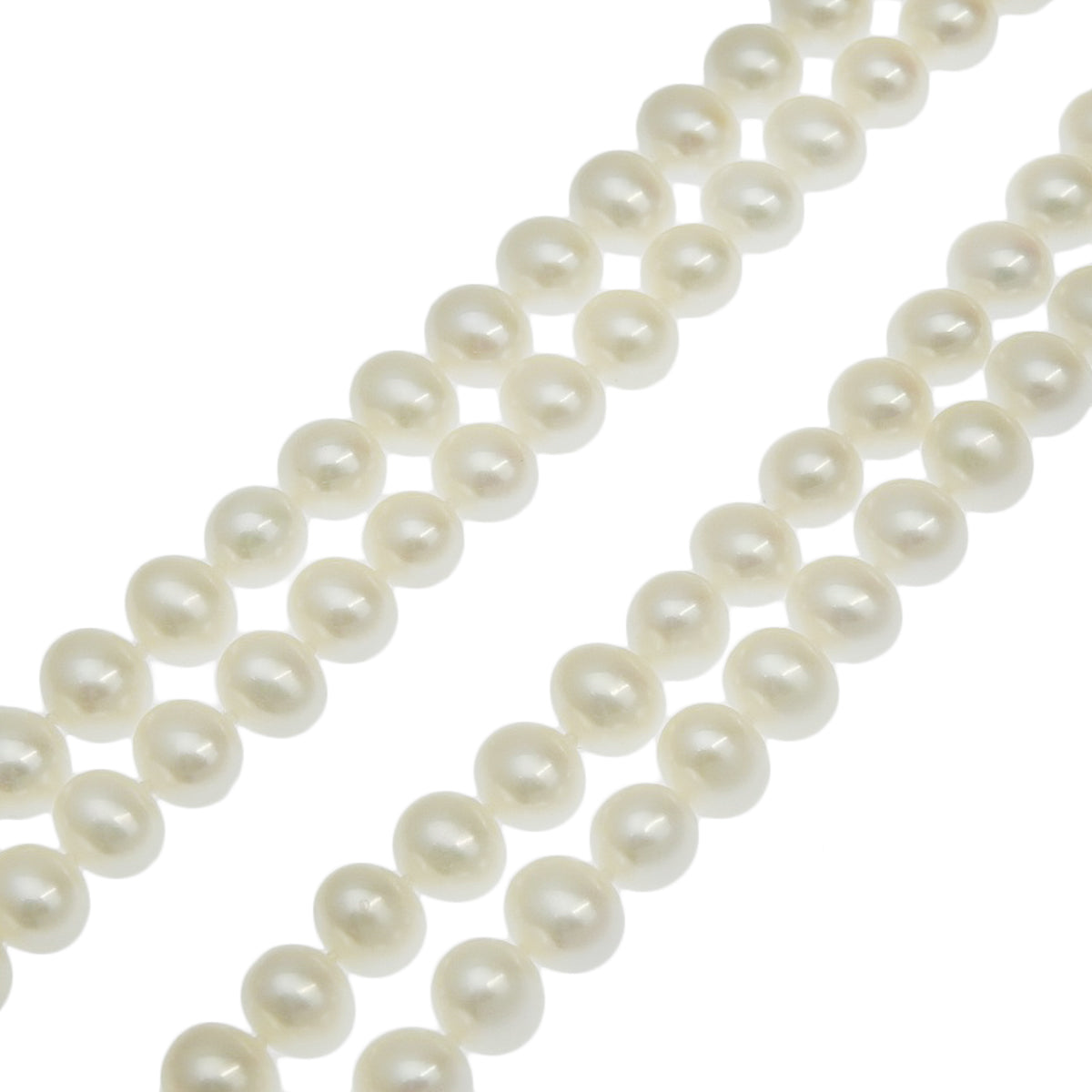 珍珠缠绕项链 珍珠 925银 SV