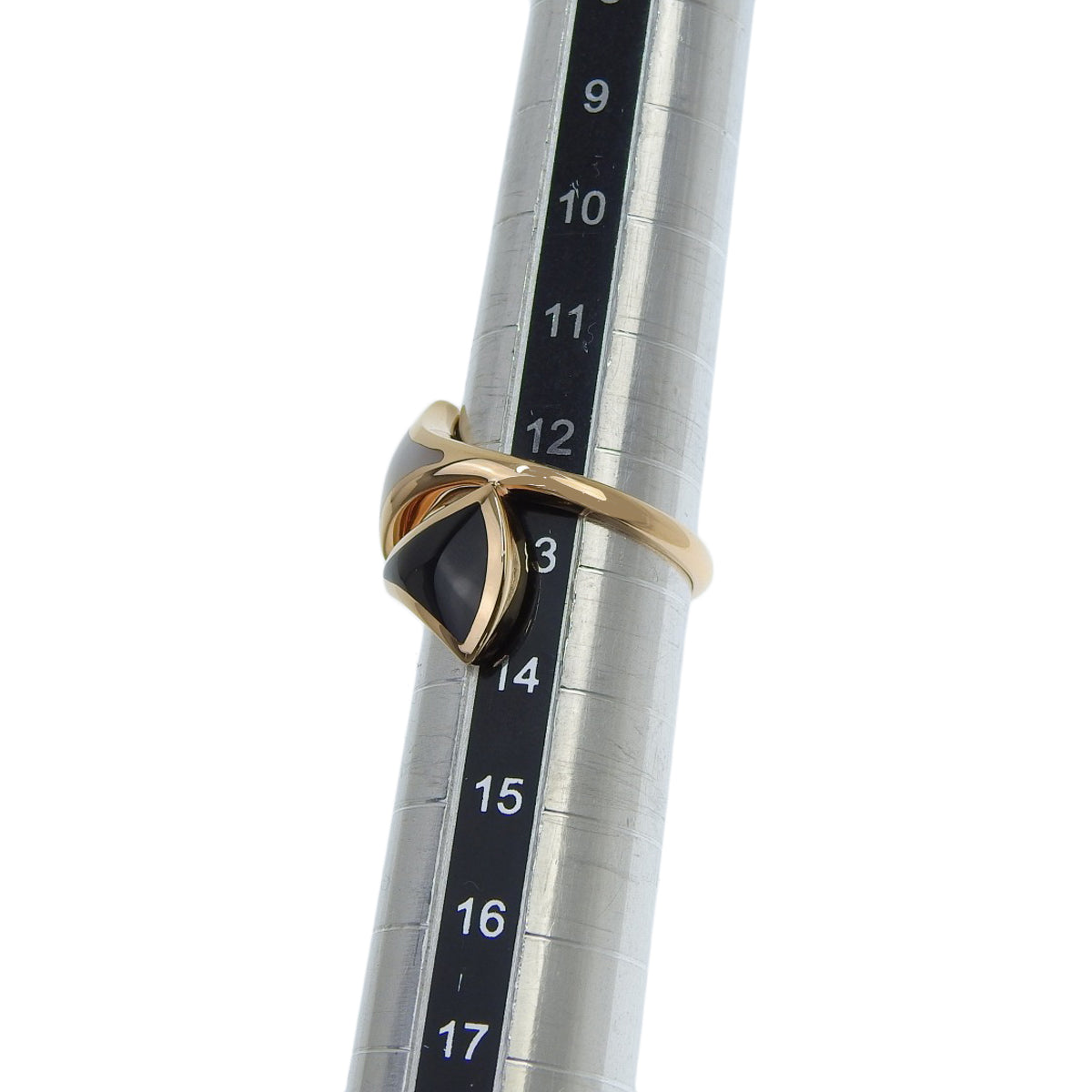 Diva Dream Ring, Onyx/Mother-of-Pearl, K18 Pink Gold (PG)