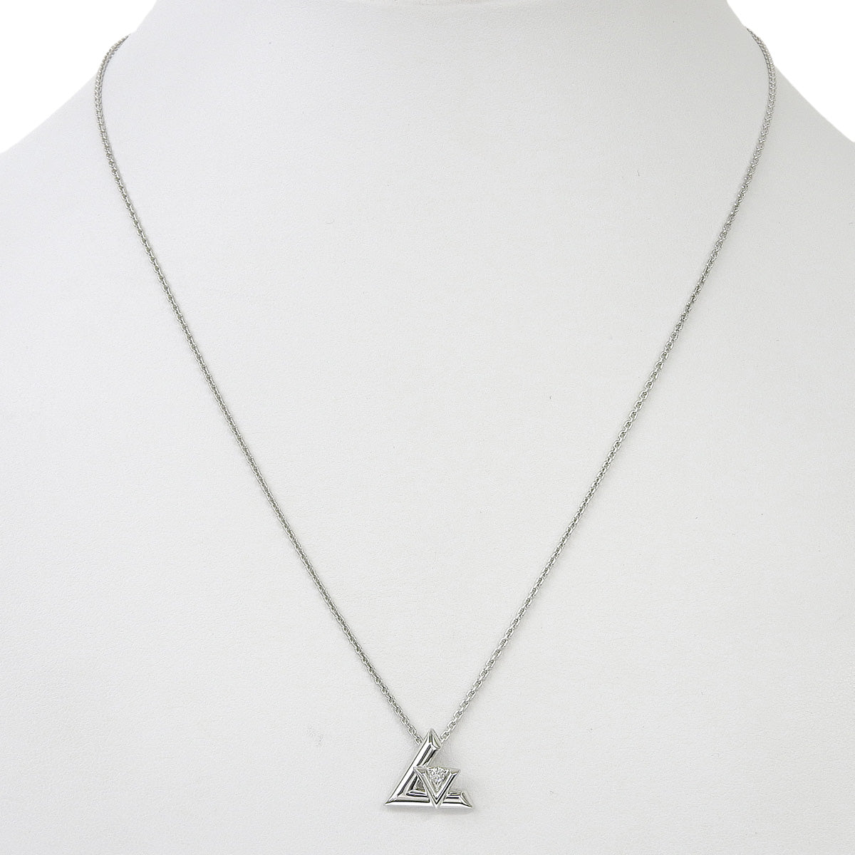 LV Volt One PM 钻石吊坠,18K 白金款