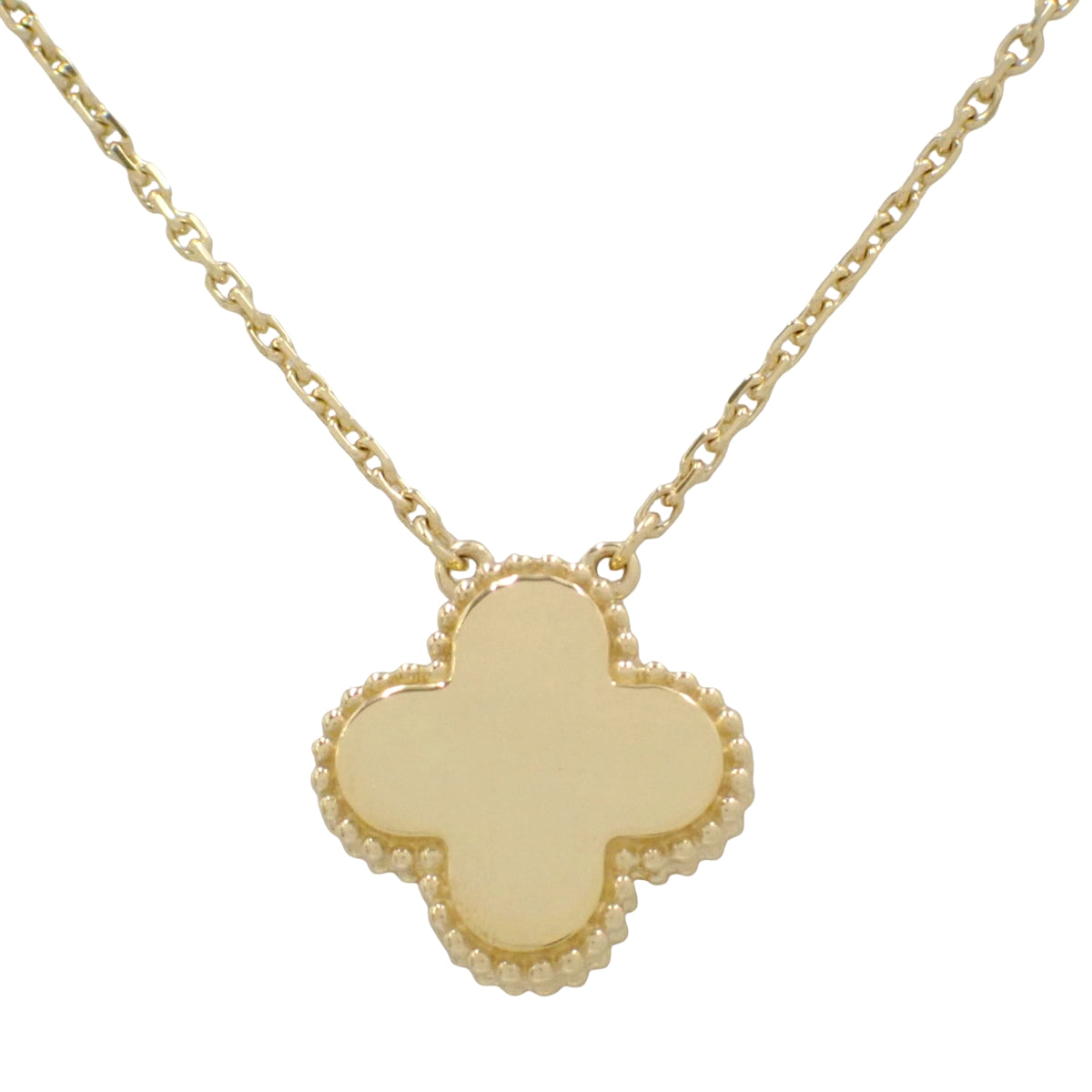 Vintage Alhambra Pendant, Gold Shell, K18YG, 2018 Christmas Limited Edition