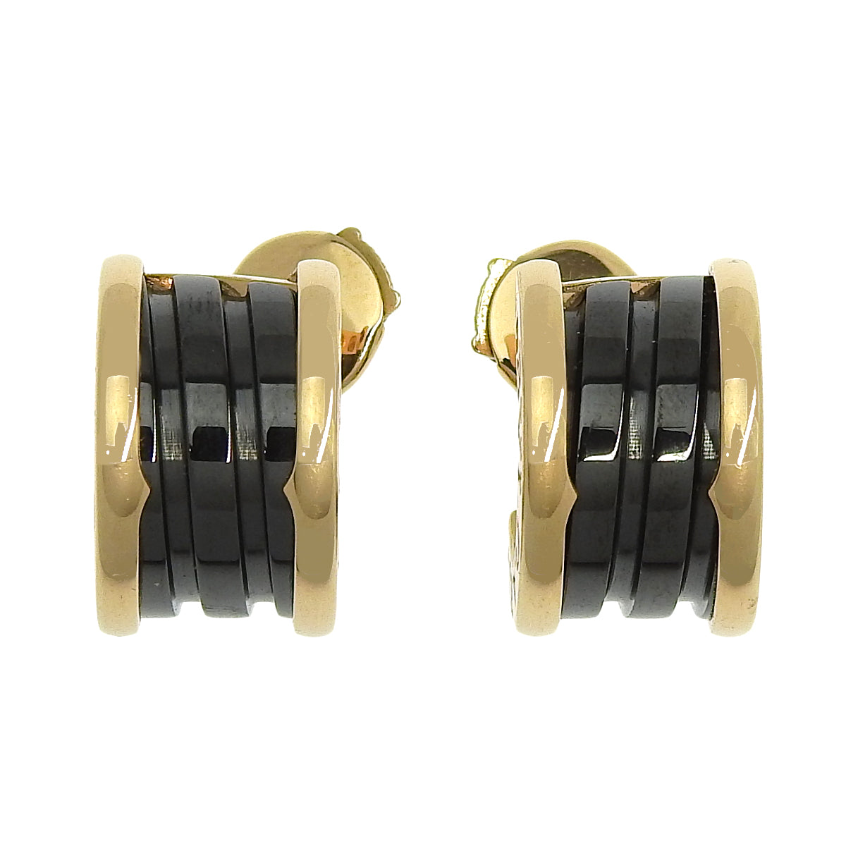 B.zero1 Earrings, Pink Gold (K18PG), Ceramic (CE)