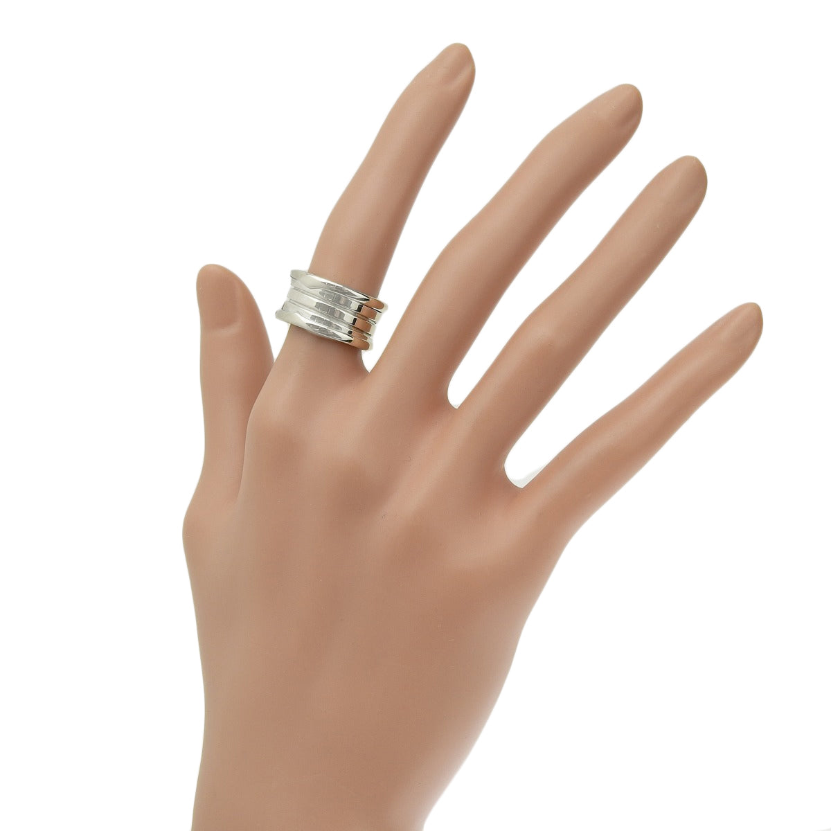 B.zero1 Ring, K18 White Gold (WG)