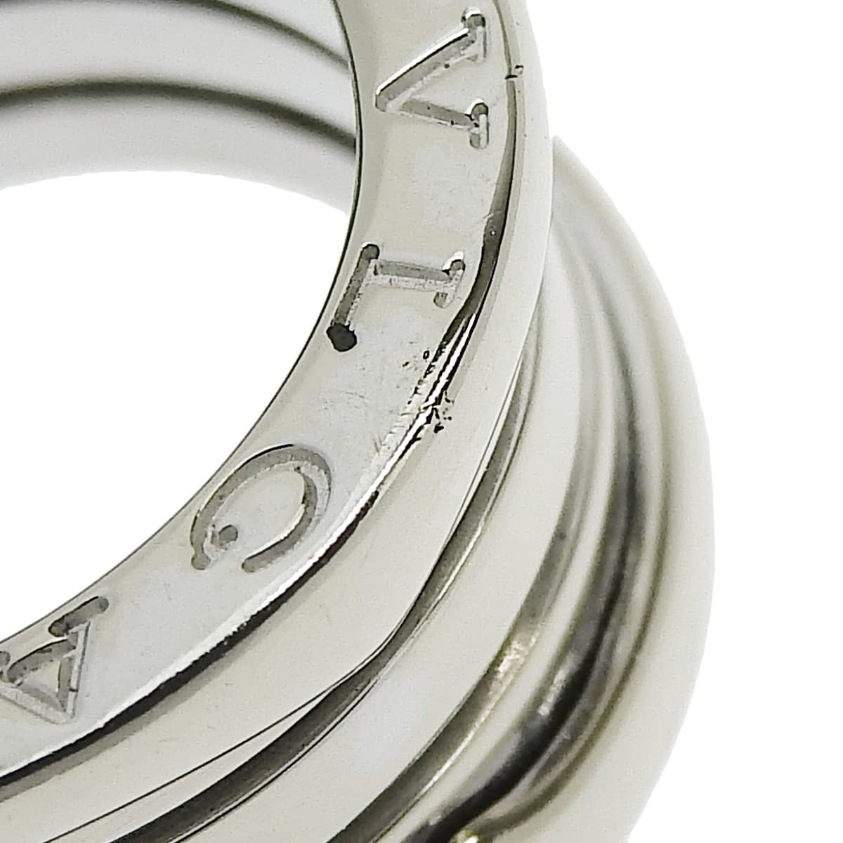 B.zero1 Ring, K18 White Gold (WG)