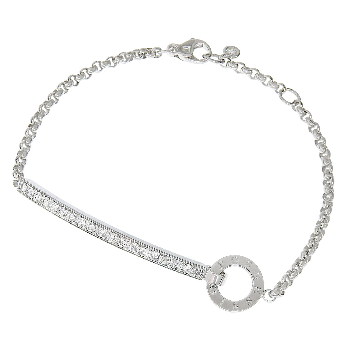 Possession Diamond Bracelet in White Gold K18WG