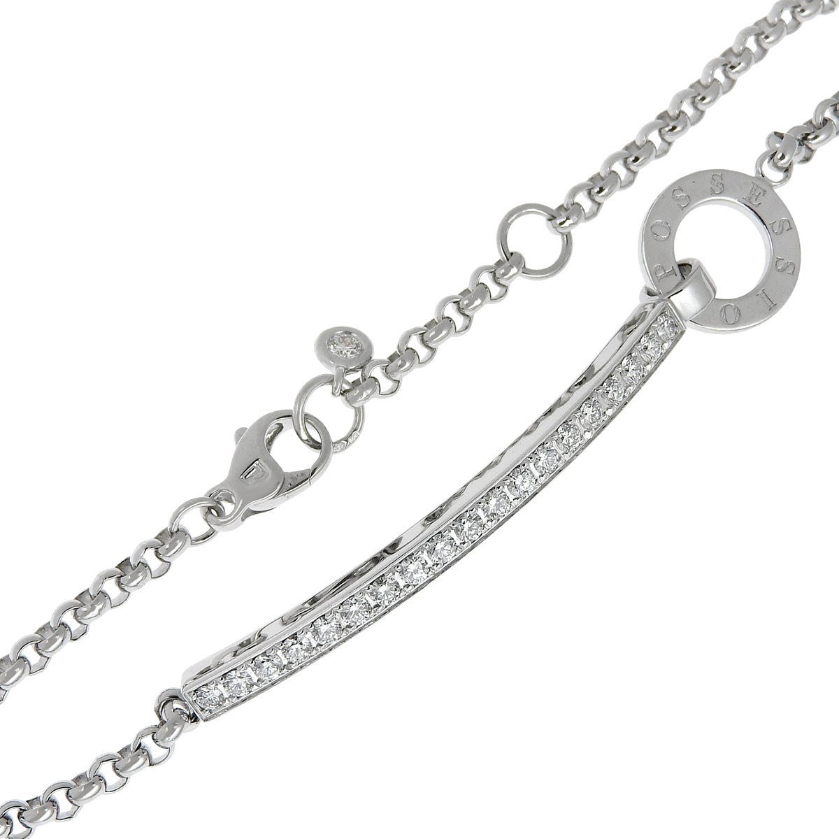 Possession Diamond Bracelet in White Gold K18WG
