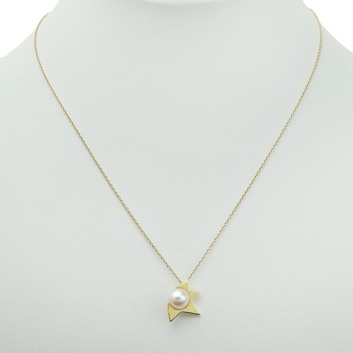 18K黄金彗星珍珠项链