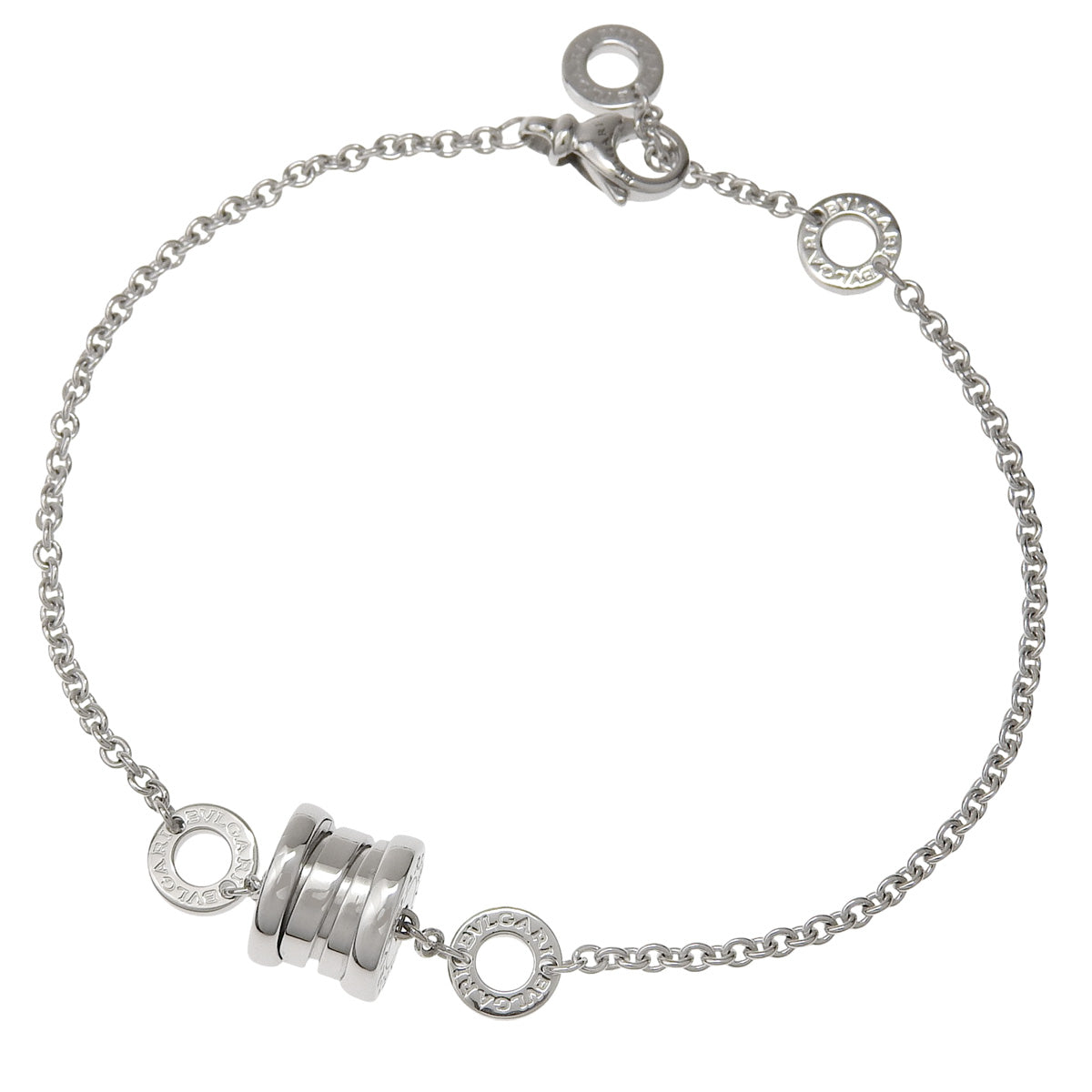 ビー・ゼロワン エレメント ブレスレット ホワイトゴールド K18WG