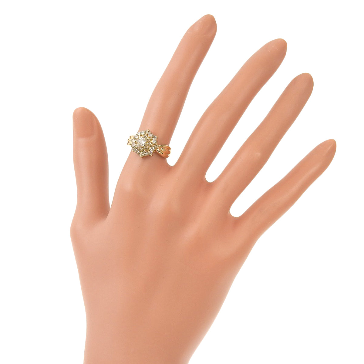 Diamond ring D1.00 Yellow gold K18YG