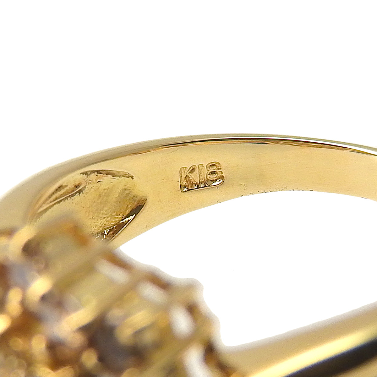 Diamond ring D1.00 Yellow gold K18YG