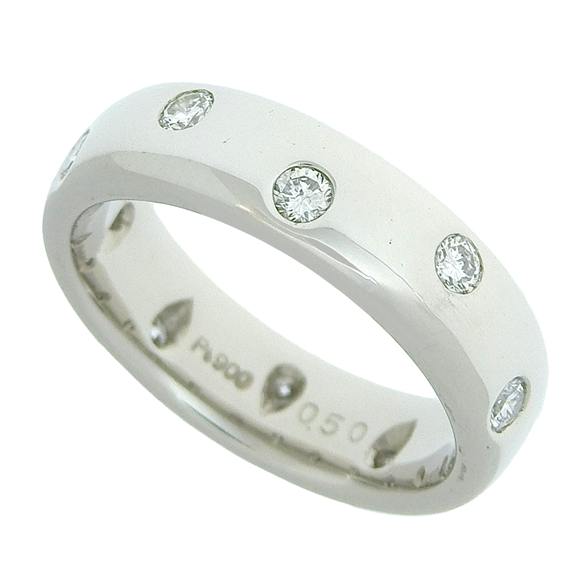 Diamond Ring D0.50 Platinum Pt900