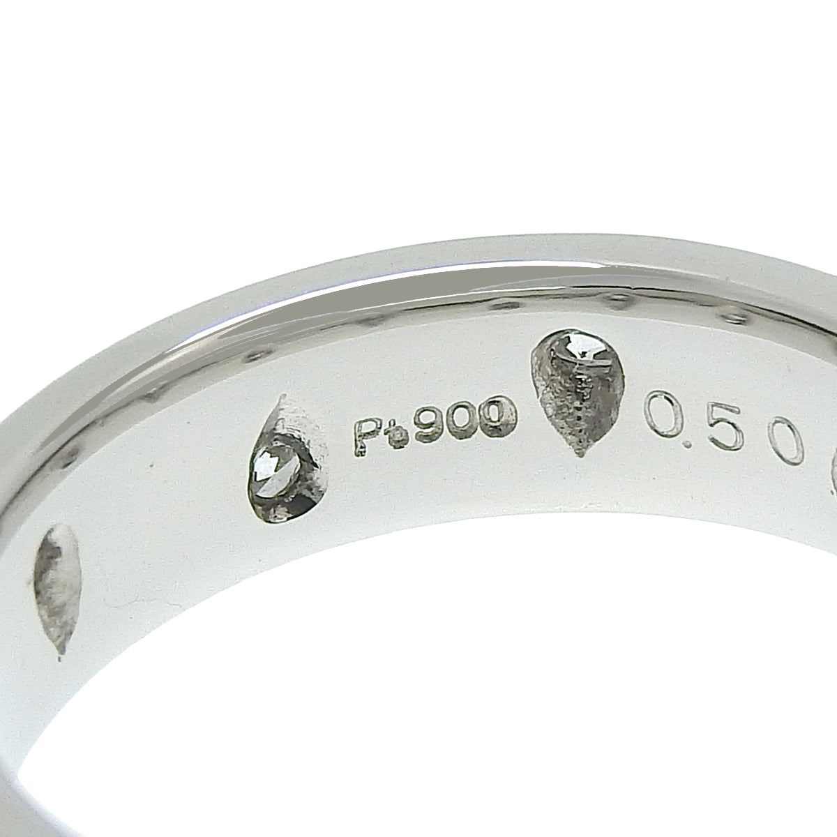 Diamond Ring D0.50 Platinum Pt900