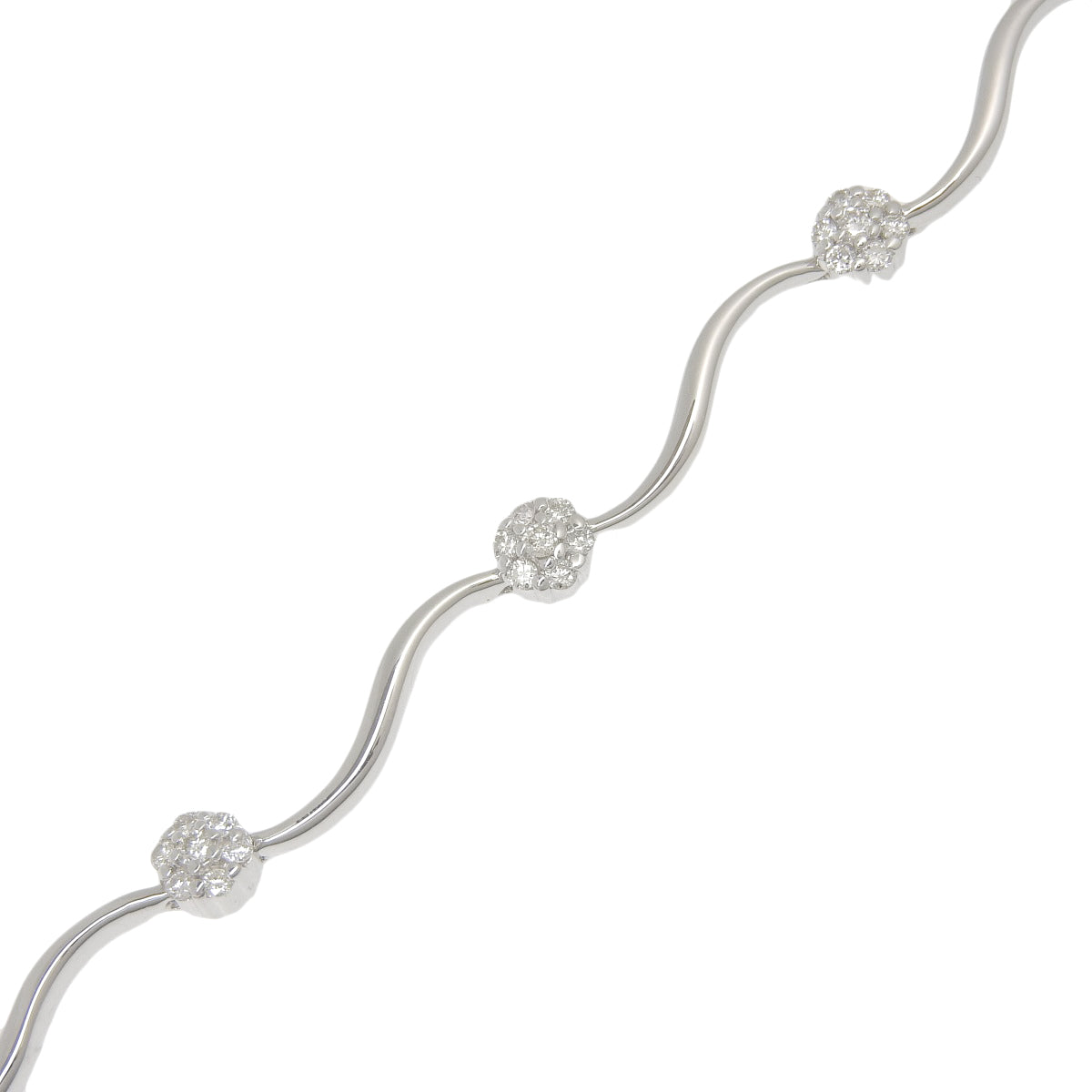 Diamond Bracelet D0.37 White Gold K18WG