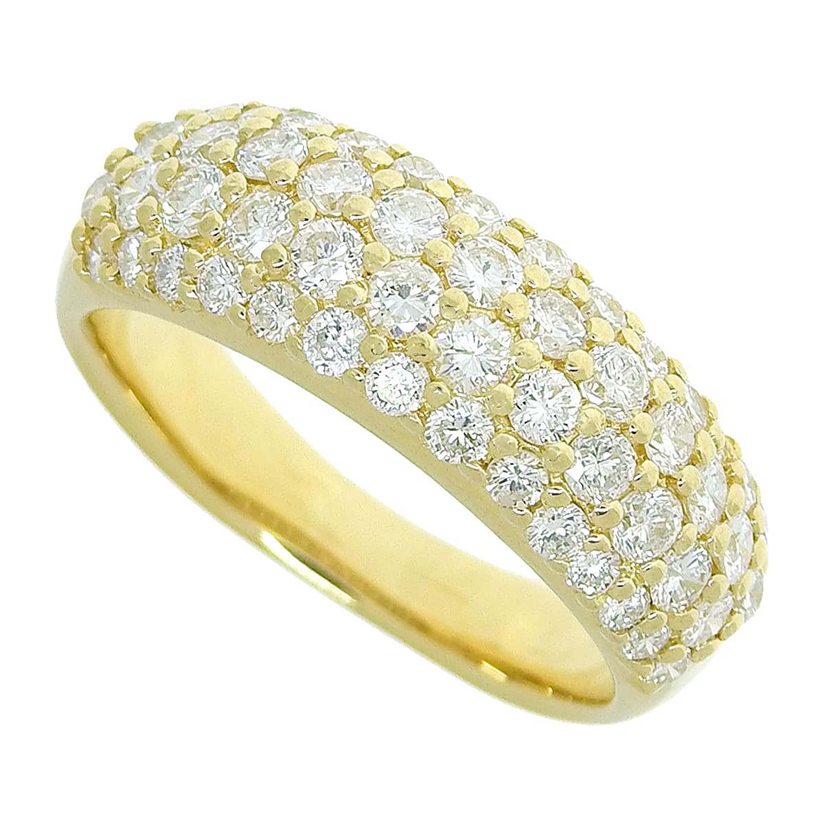 ダイヤモンド リング D1.50 イエローゴールド K18YG