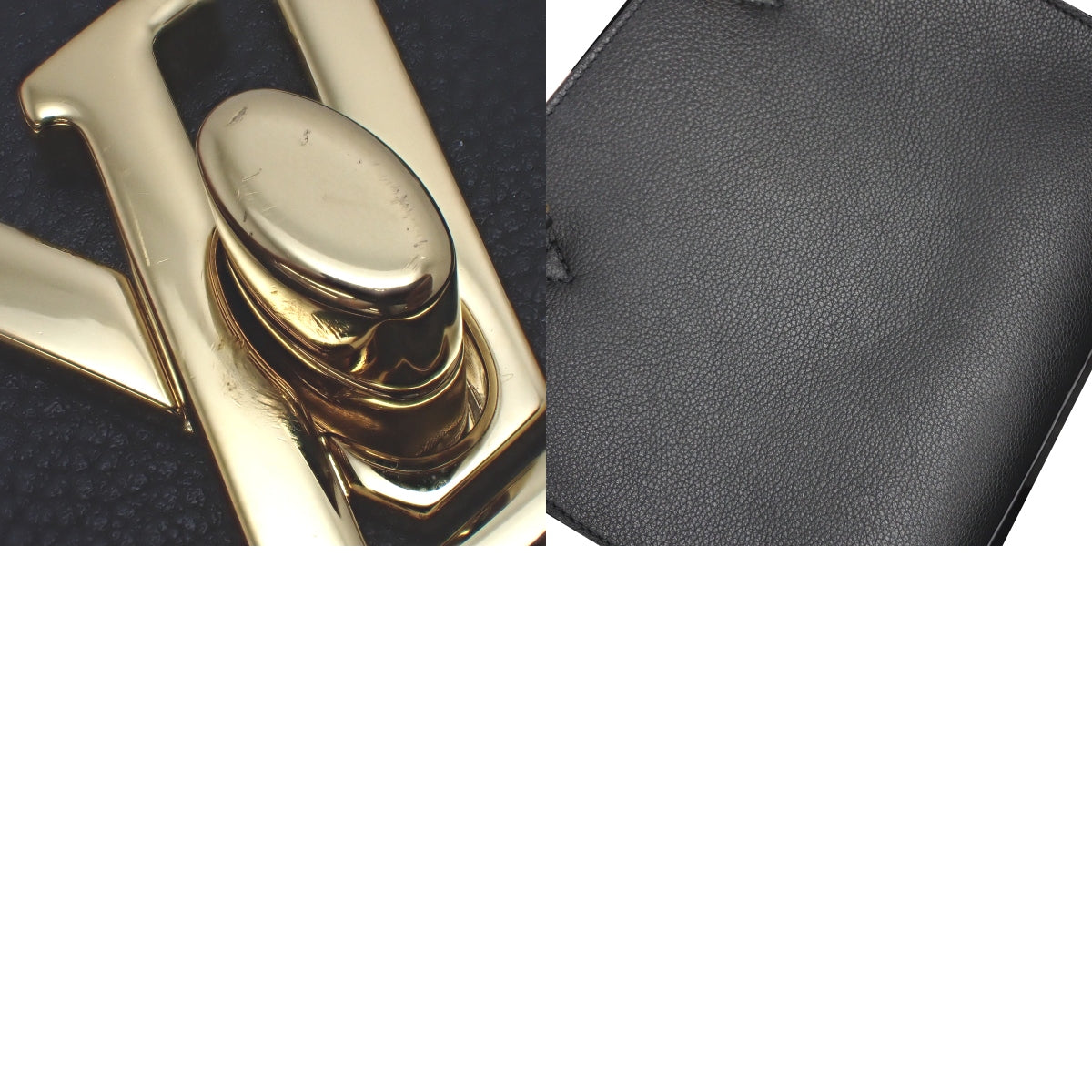 Rock & Go Grained Calf Leather Noir M22311