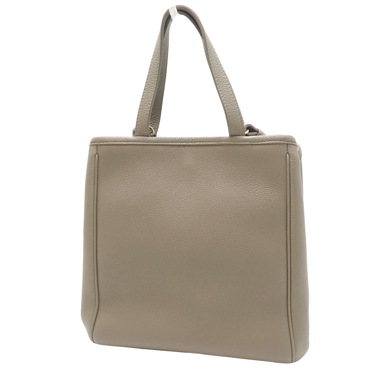 Small Fold Cava Leather Greige