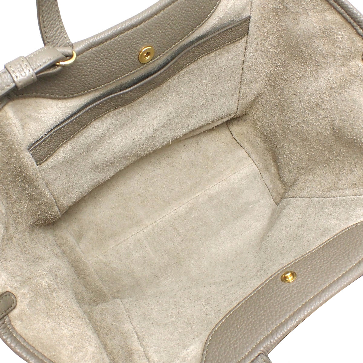 Small Fold Cava Leather Greige