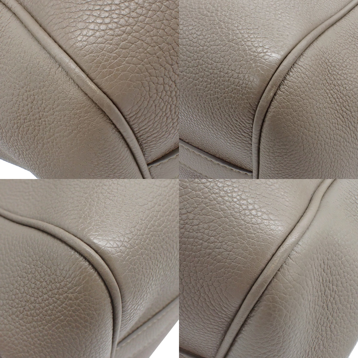 Small Fold Cava Leather Greige