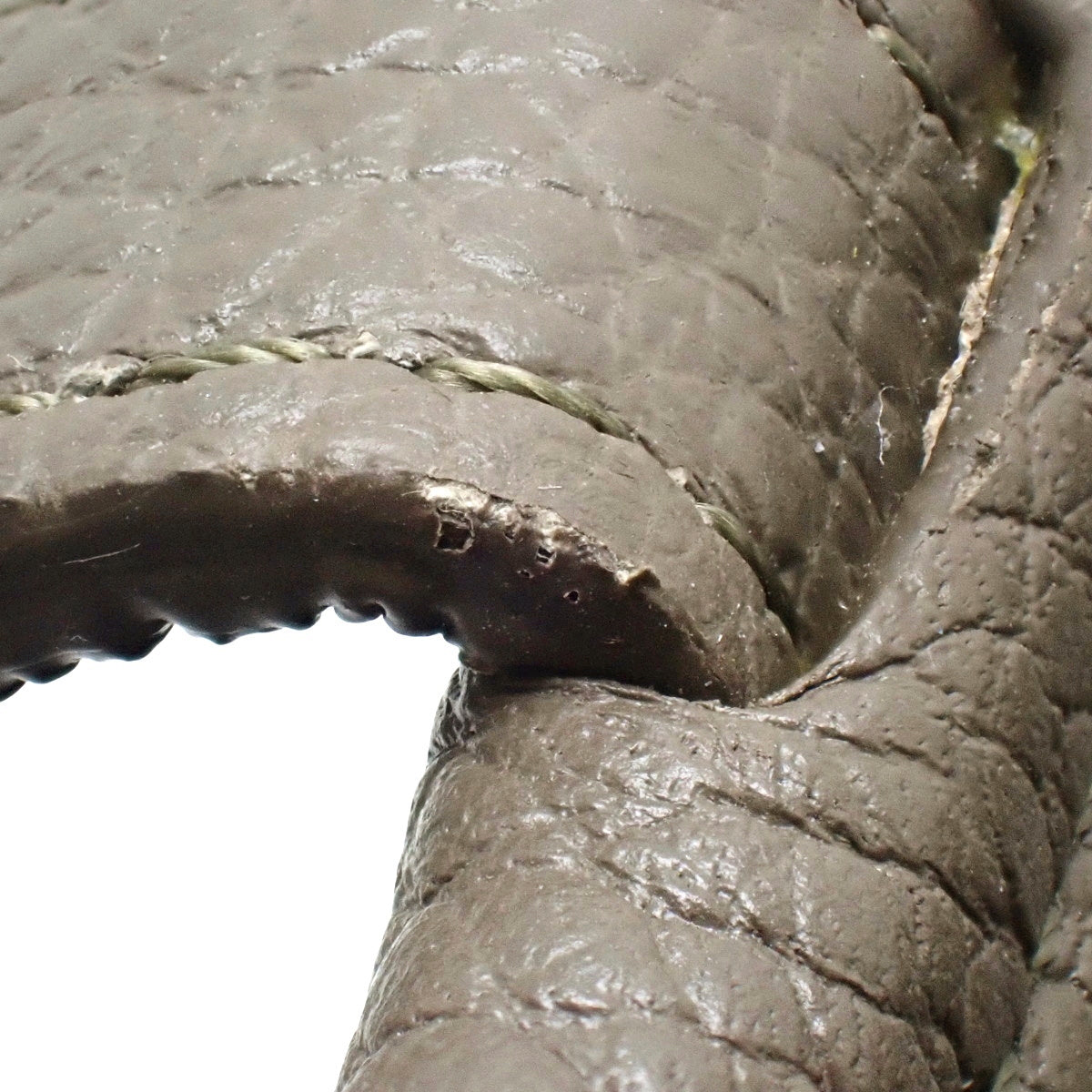 Small Fold Cava Leather Greige