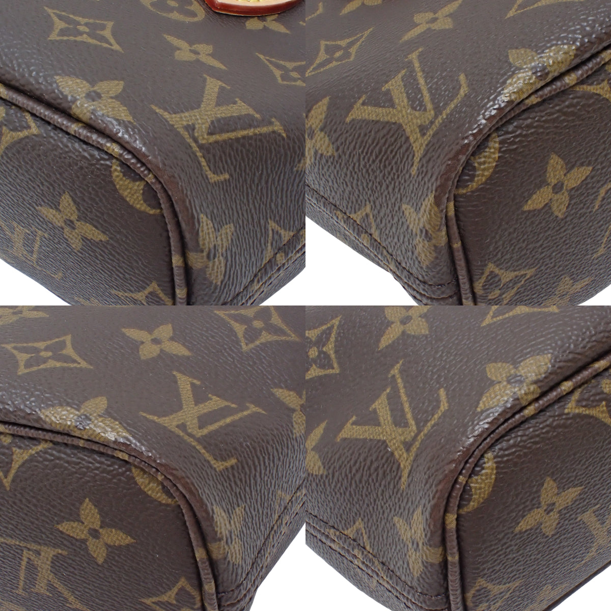 Monogram Neverfull BB Monogram 帆布米色 M46705