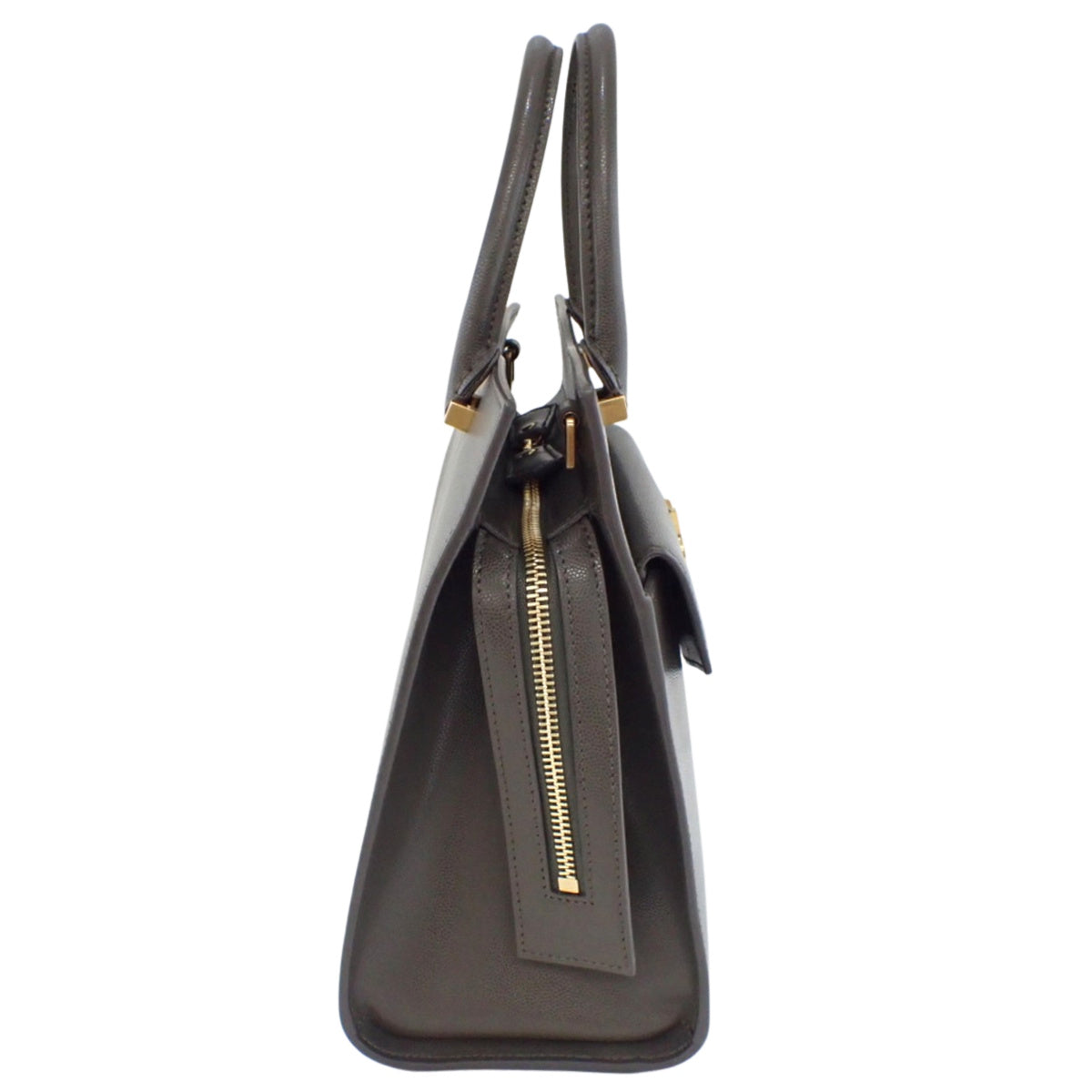 Uptown Small Bag, Leather, Gray, 561203
