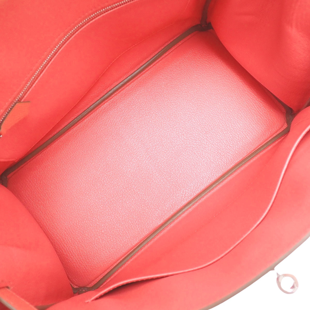 Birkin 30 in Epsom leather with palladium hardware and Rose Jaipur T stamp