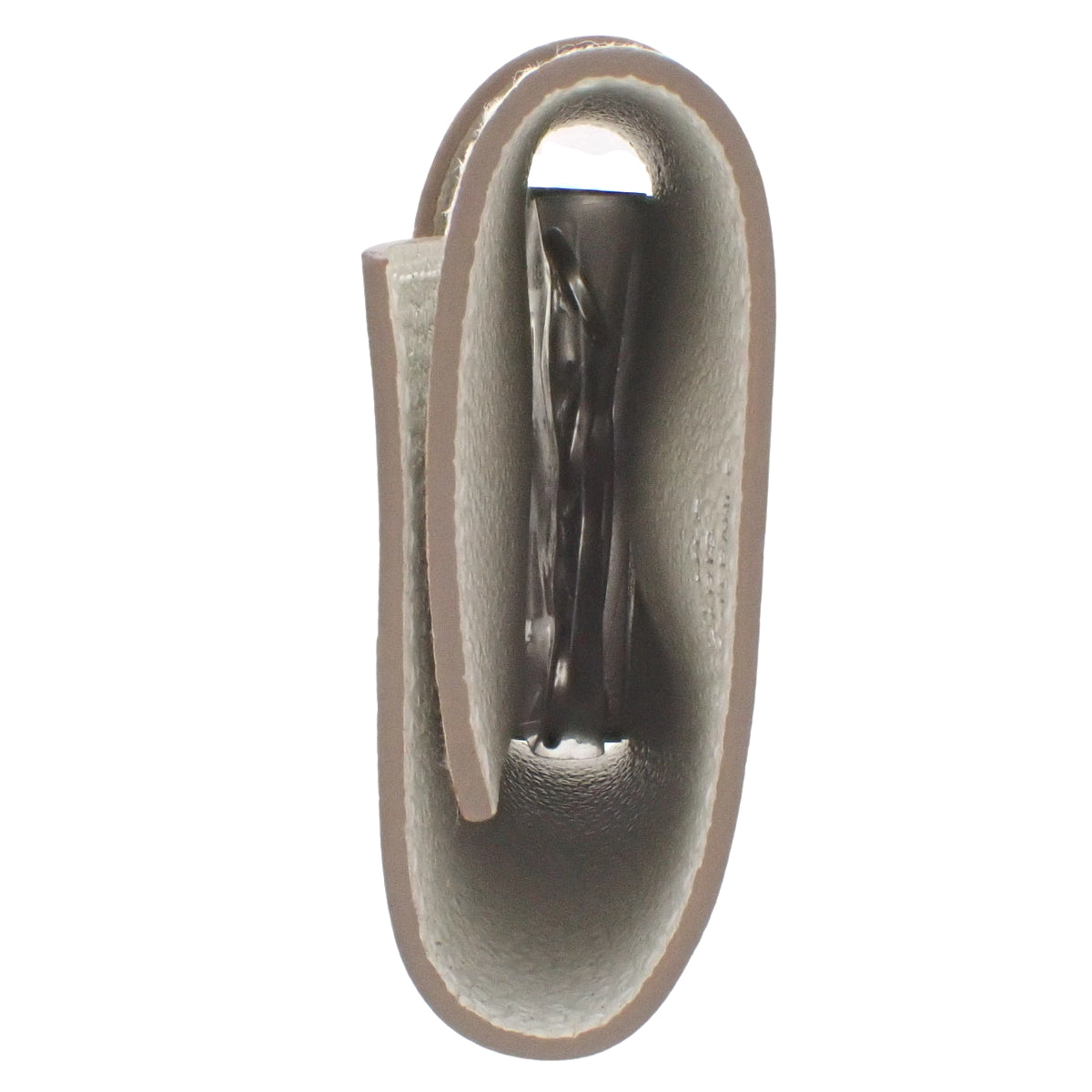 Bearn Key Case, Chevre, Palladium Hardware, Mushroom, B Stamp