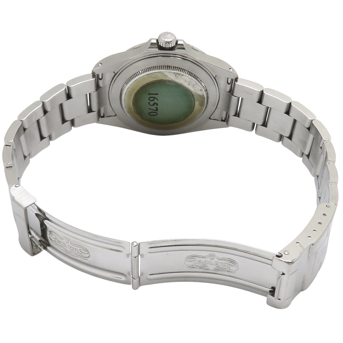 Explorer II 16570 SS K-number White Automatic