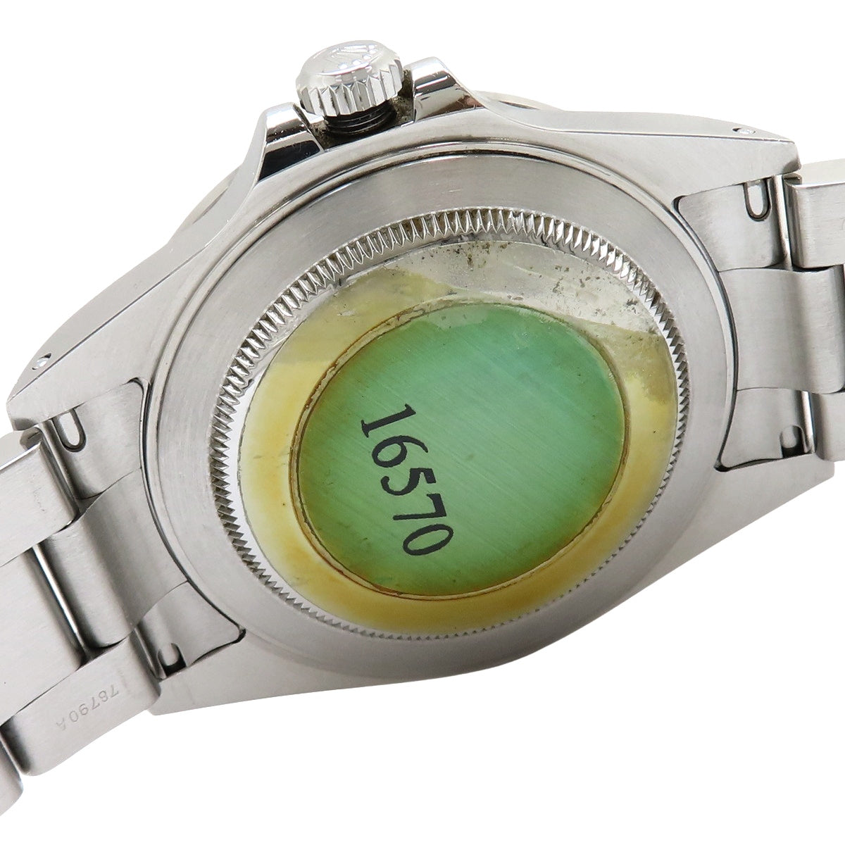 探险家型II 16570 SS K字头 白色 自动上链