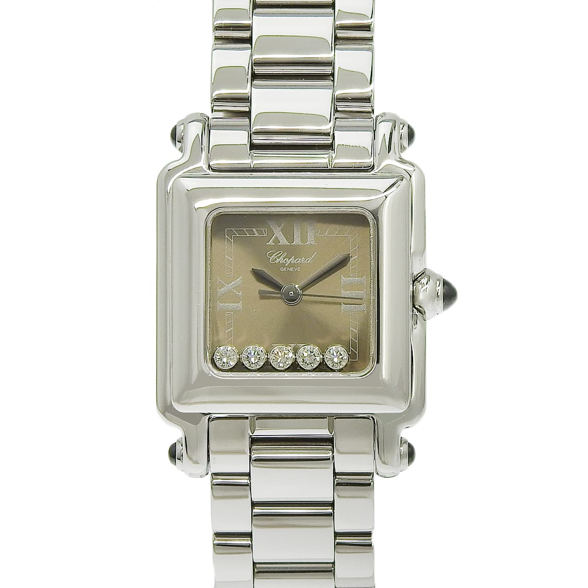 Happy Sport Square Mini 27/8893-23 SS 5PD 石英女表