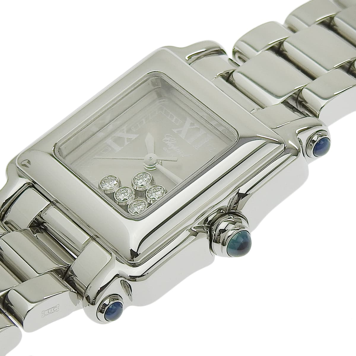 Happy Sport Square Mini 27/8893-23 SS 5PD 石英女表