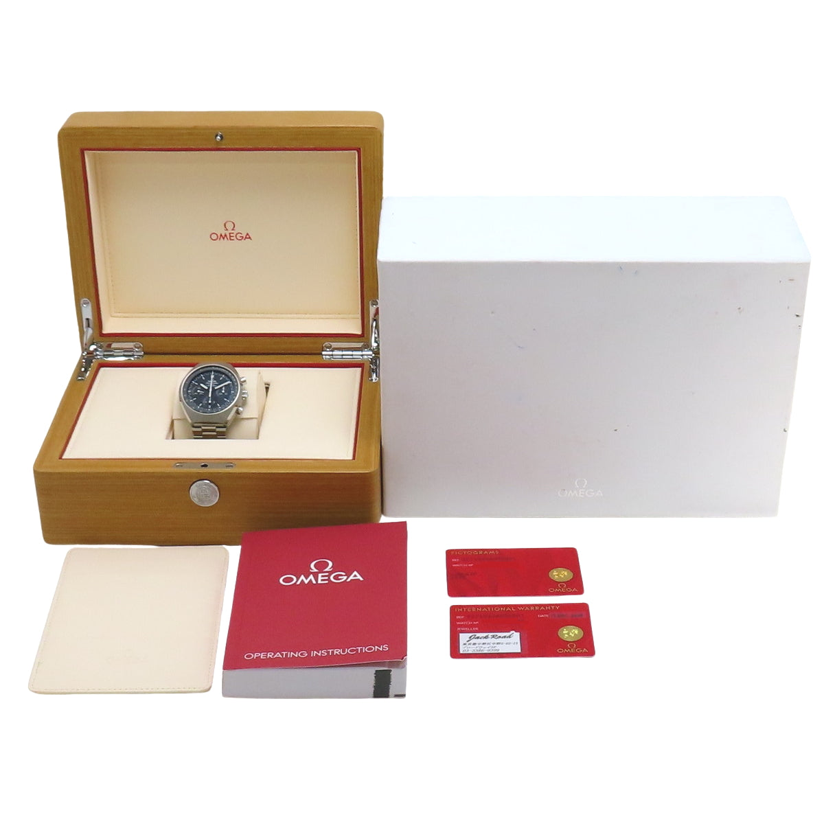 超霸 Mark II 327.10.43.50.01.001 SS 黑色自动腕表