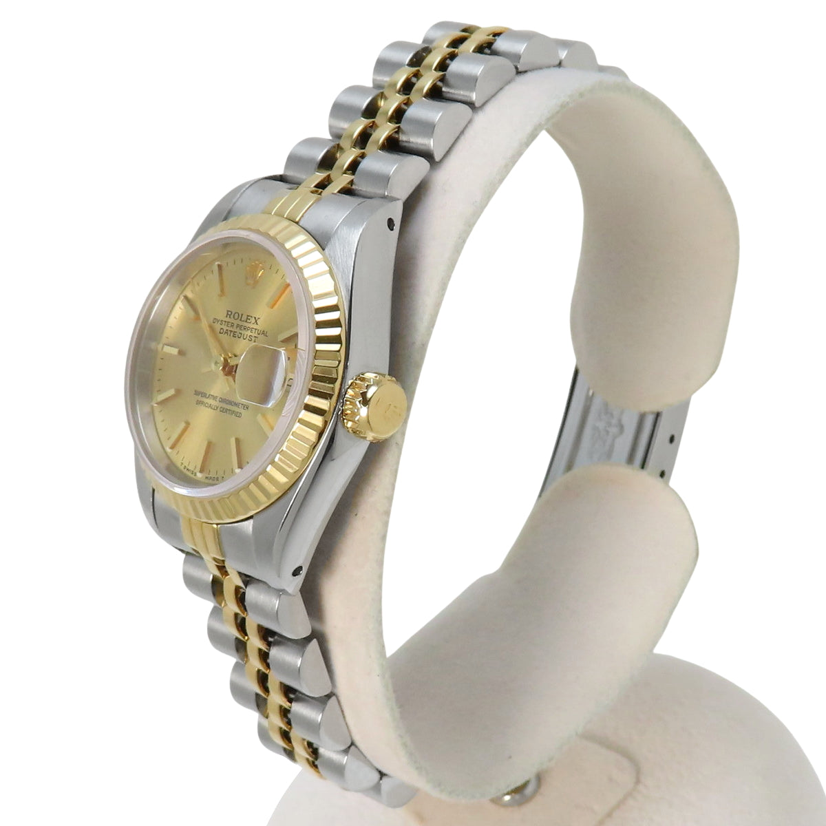 69173 デイトジャスト YG/SS S番 自動巻き シャンパンゴールド