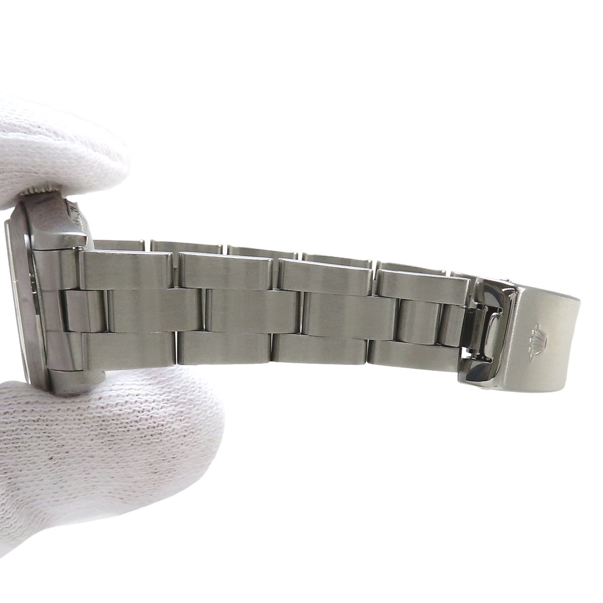 76080 蚝式恒动型 不锈钢 A字头 自动上链 银色