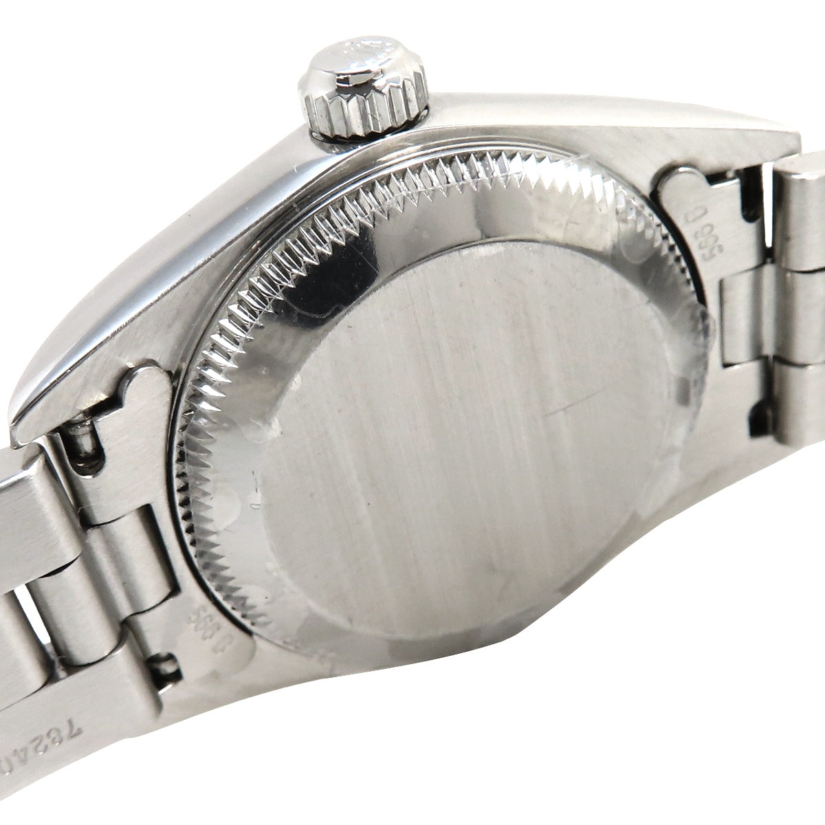 76080 蚝式恒动型 不锈钢 A字头 自动上链 银色