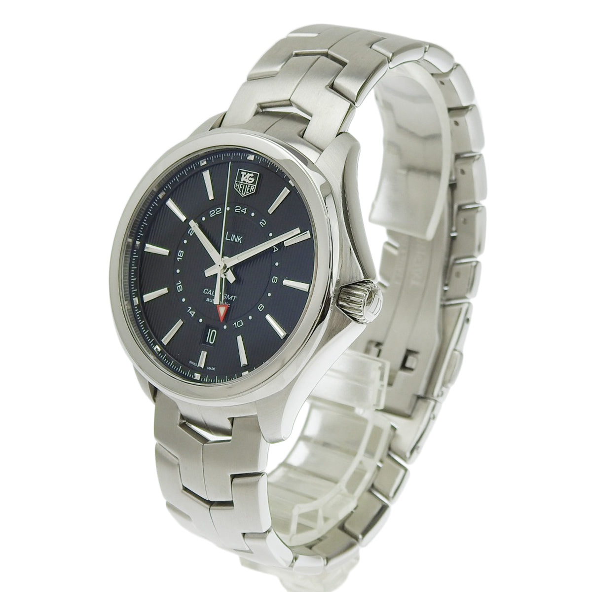 リンク GMT キャリバー7 WAT201A.BA0951 SS 自動巻き メンズ