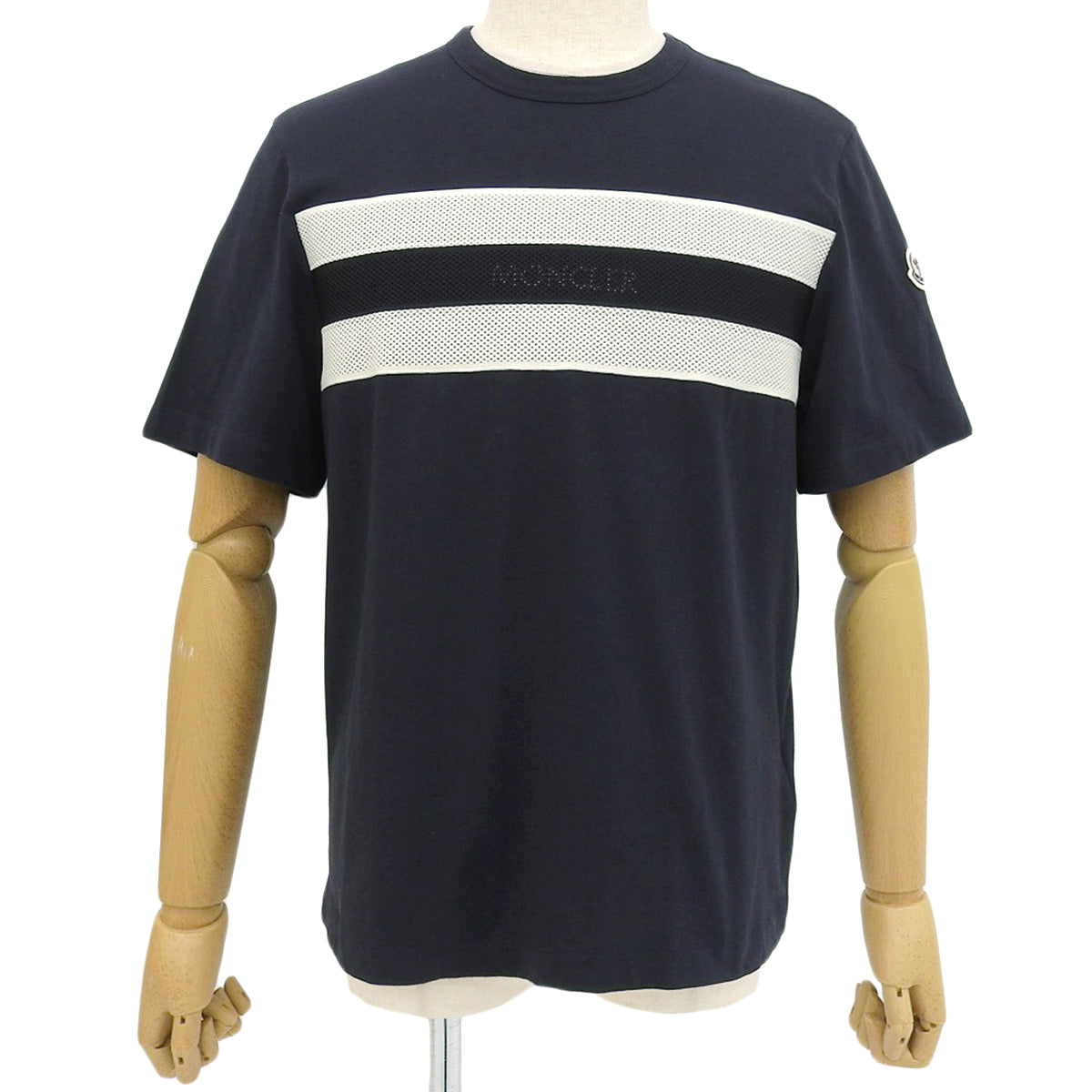 ボーダーメッシュロゴTシャツ 2020年 S 半袖