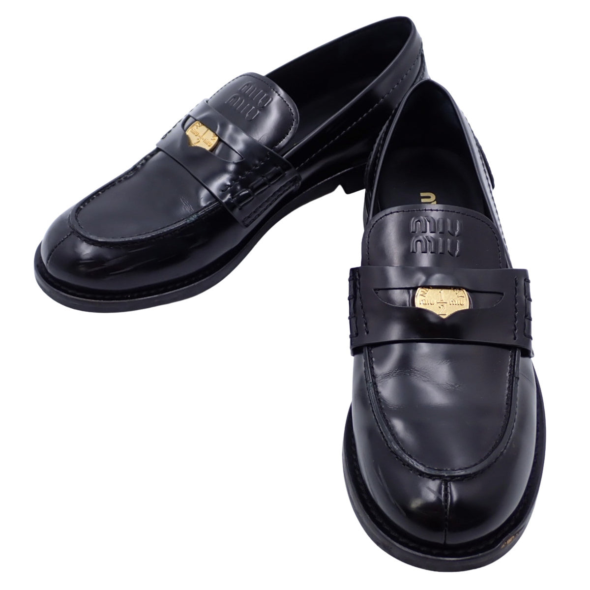 磨砂皮便士乐福鞋 37 1/2 黑色