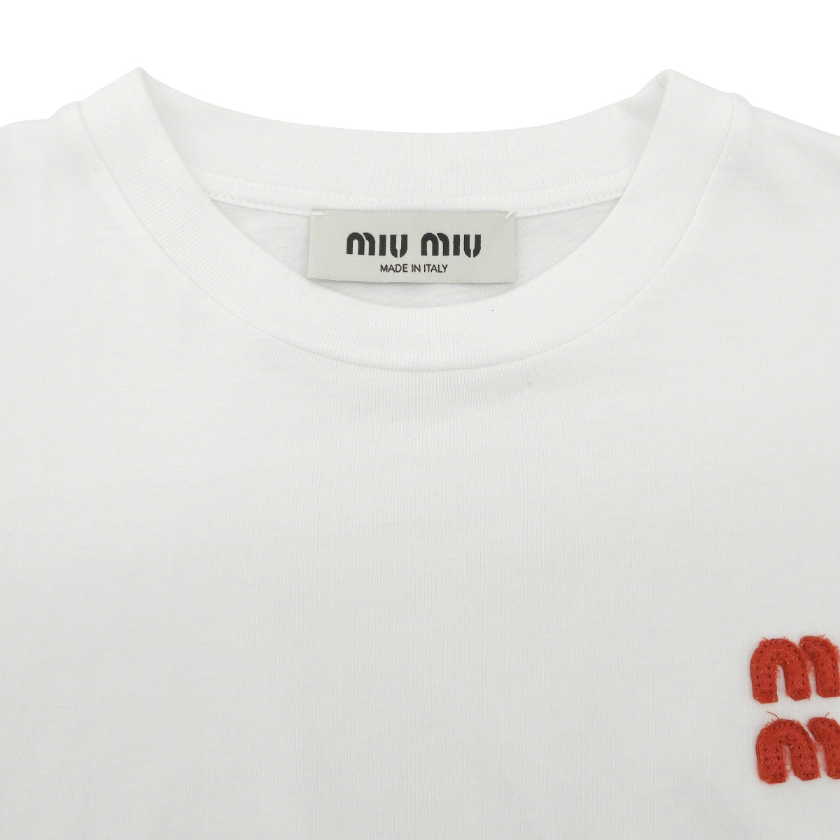 ローカット 刺繍ロゴ Tシャツ 2022年 XS 半袖 ダメージ加工